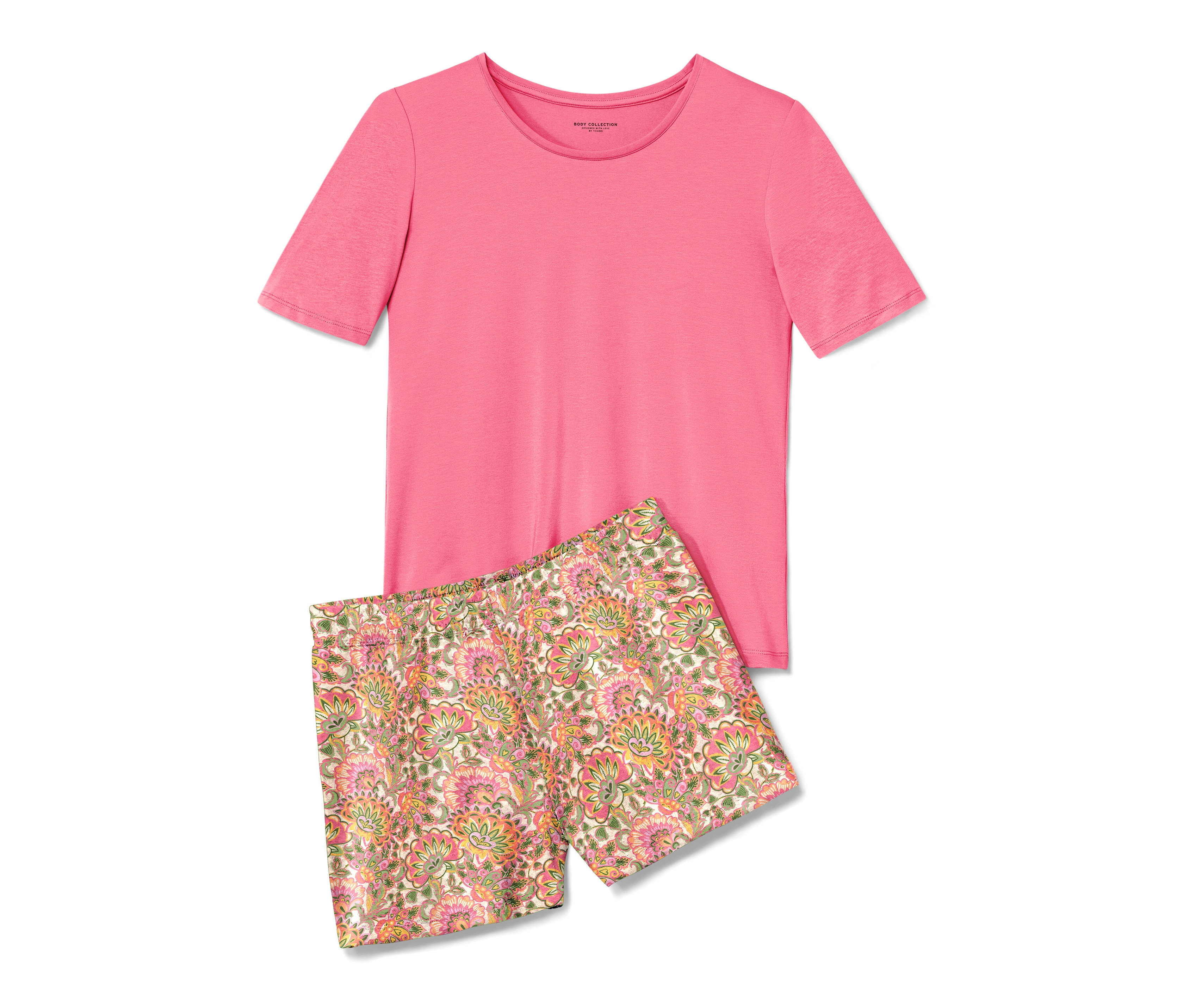 Tchibo - Shorty-Pyjama - Damen - Gr. S - pink