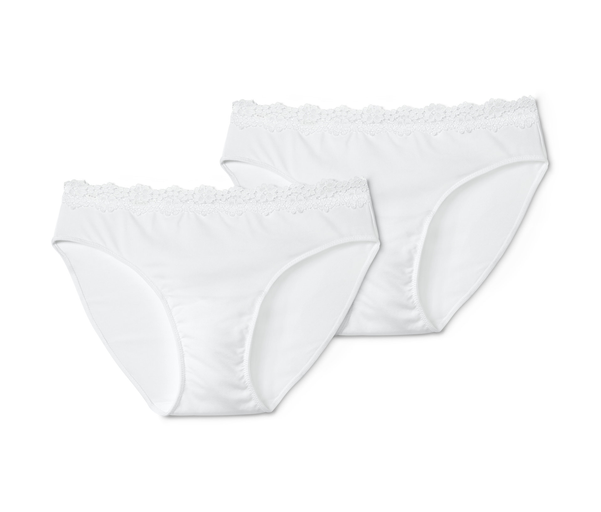 Tchibo - 2 Slips - Damen - Gr. XXL - weiß