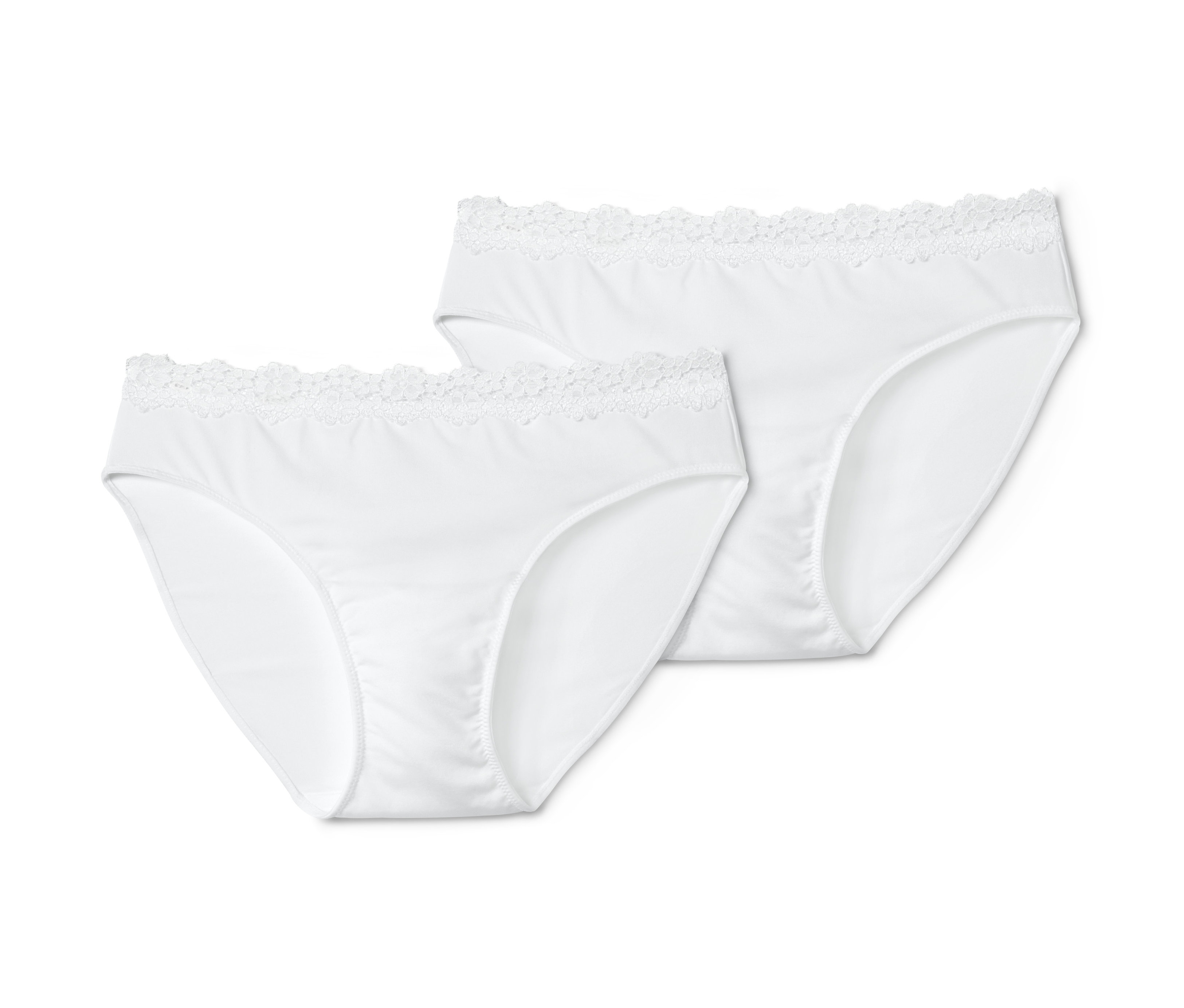 Tchibo - 2 Slips - Damen - Gr. XXL - weiß