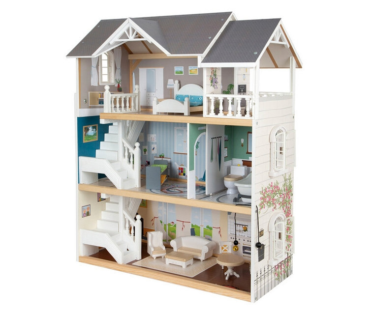 small foot Puppenhaus »Stadtvilla« - weiß