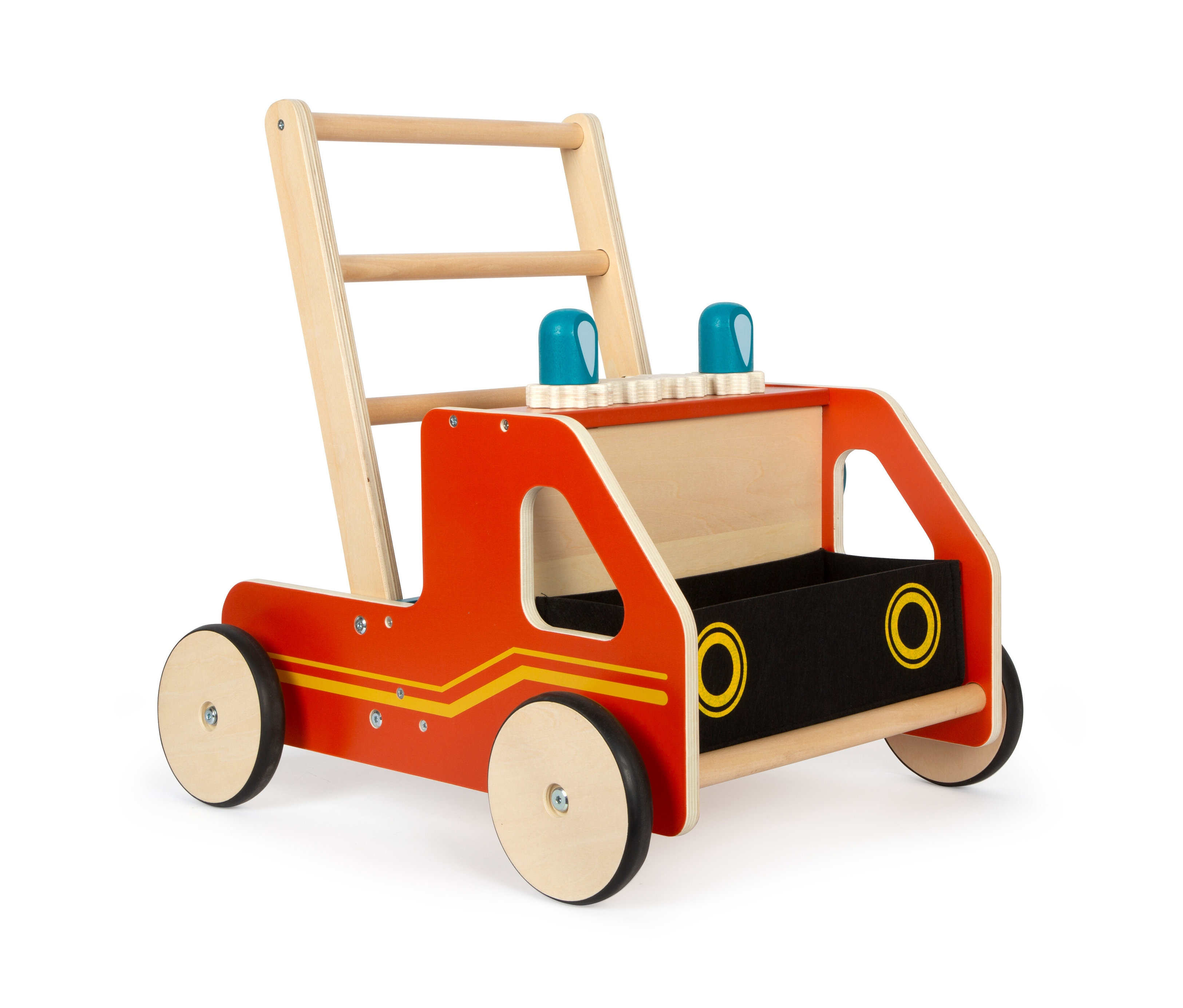 small foot Lauflernwagen Feuerwehr - mehrfarbig