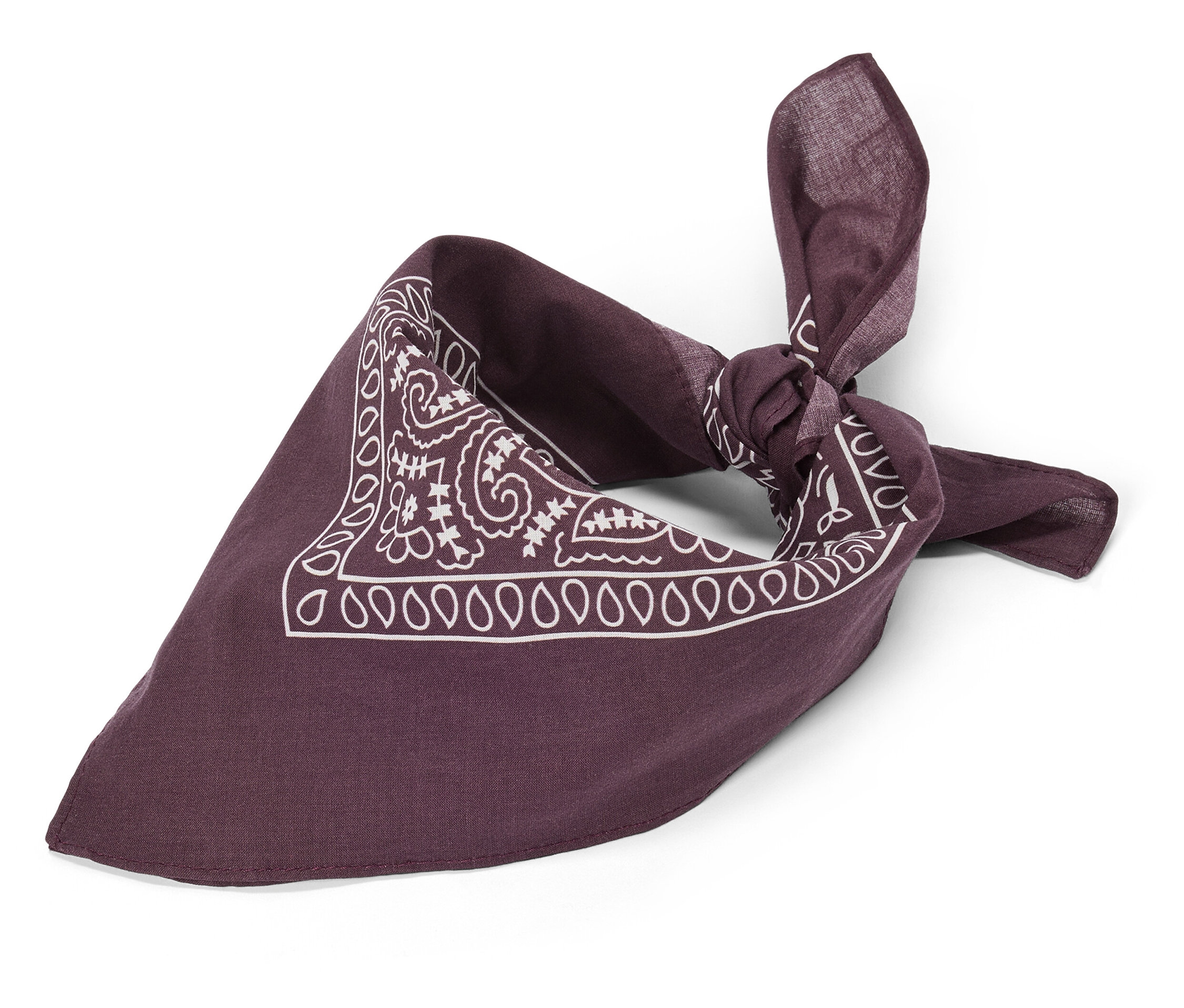 Tchibo - Bandana-Tuch - weinrot