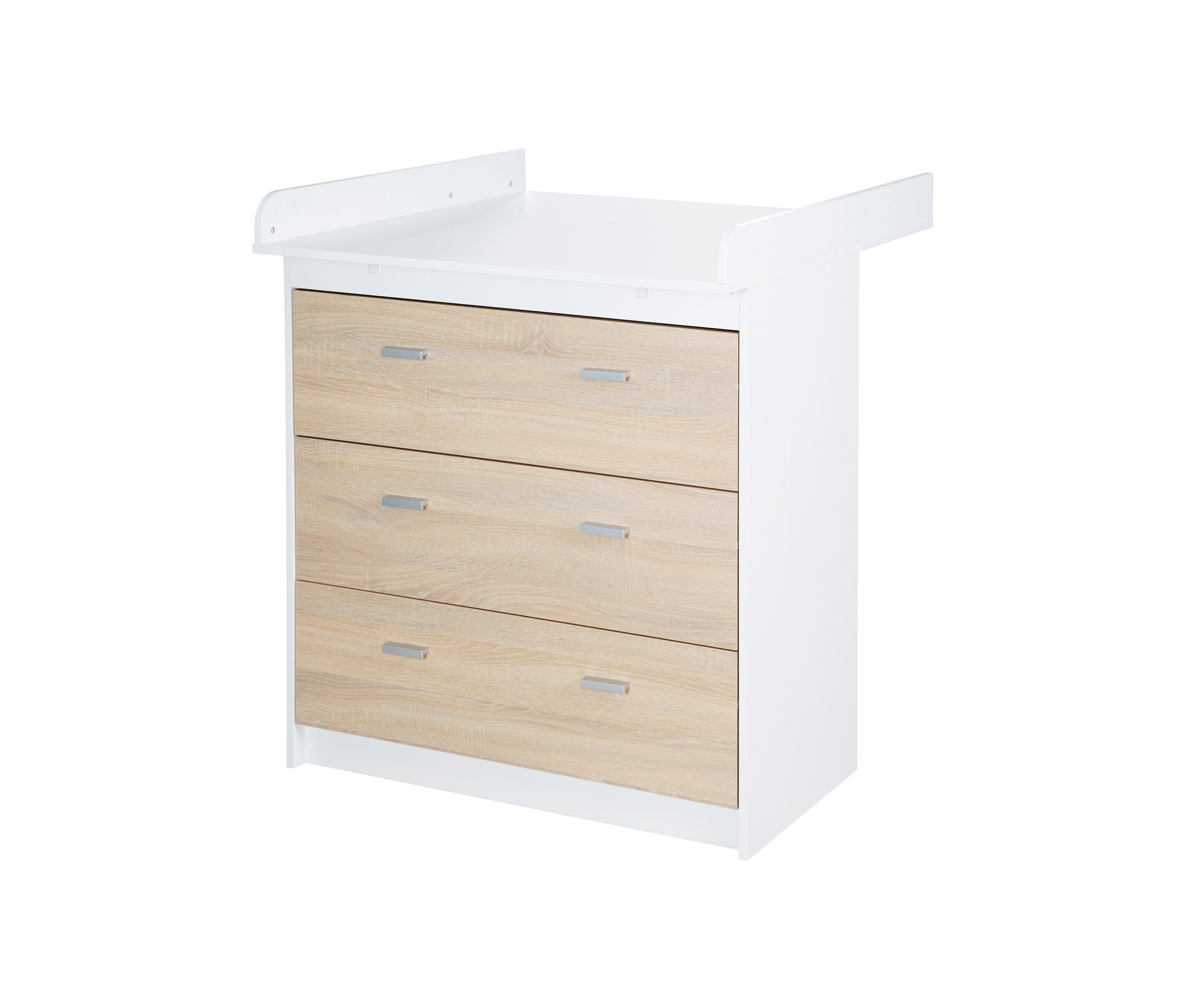 roba Wickelkommode »Gabriella« - 88,5x75x98,5cm - braun - Holz / Kunststoff