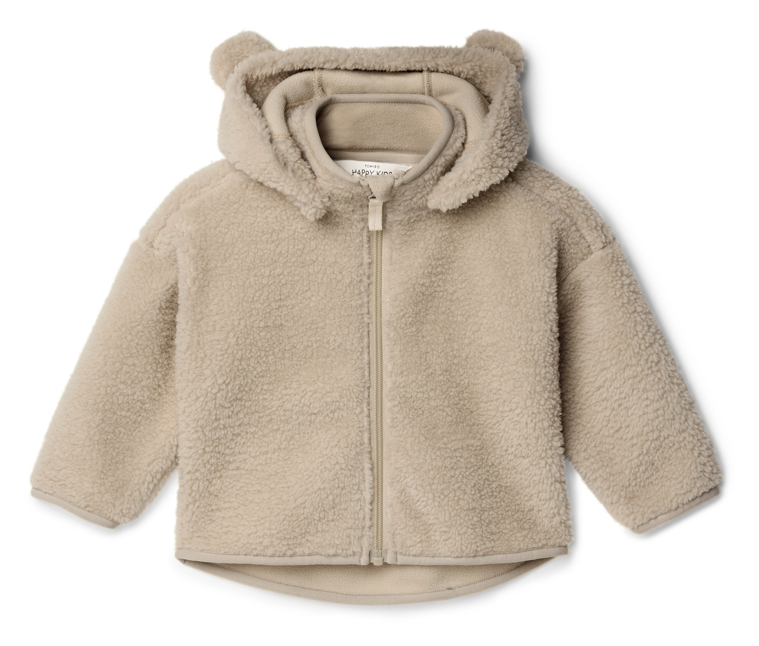 Tchibo - Baby-Teddy-Jacke - Baby - Gr. 62/68 - beige