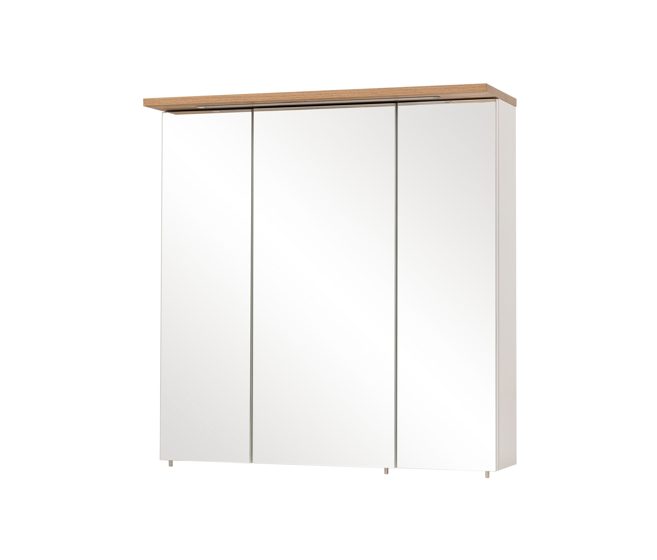 Tchibo - Spiegelschrank »Jelda« - 70,5x16x72,5cm - braun - Holz / Metall / Glas