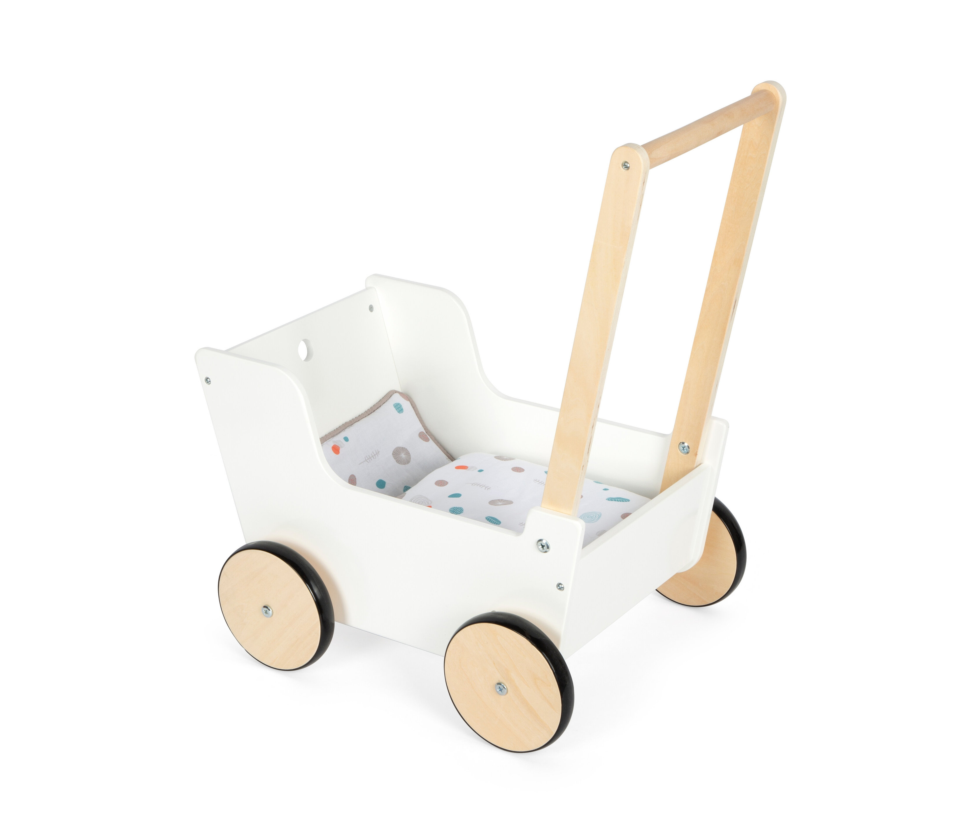 small foot Schiebe- und Puppenwagen »Little Button« - mehrfarbig