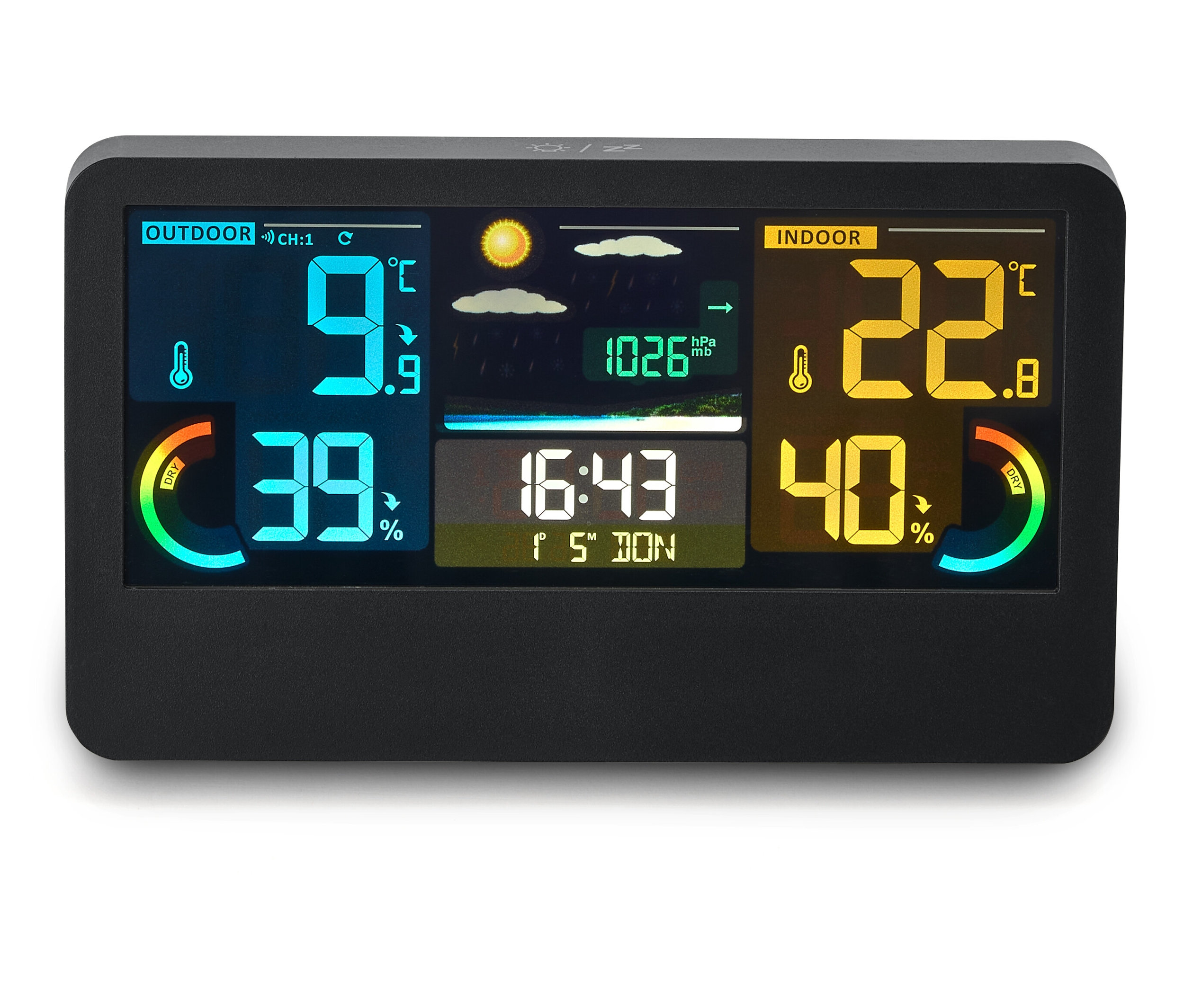 Tchibo - Professionelle Wetterstation - schwarz