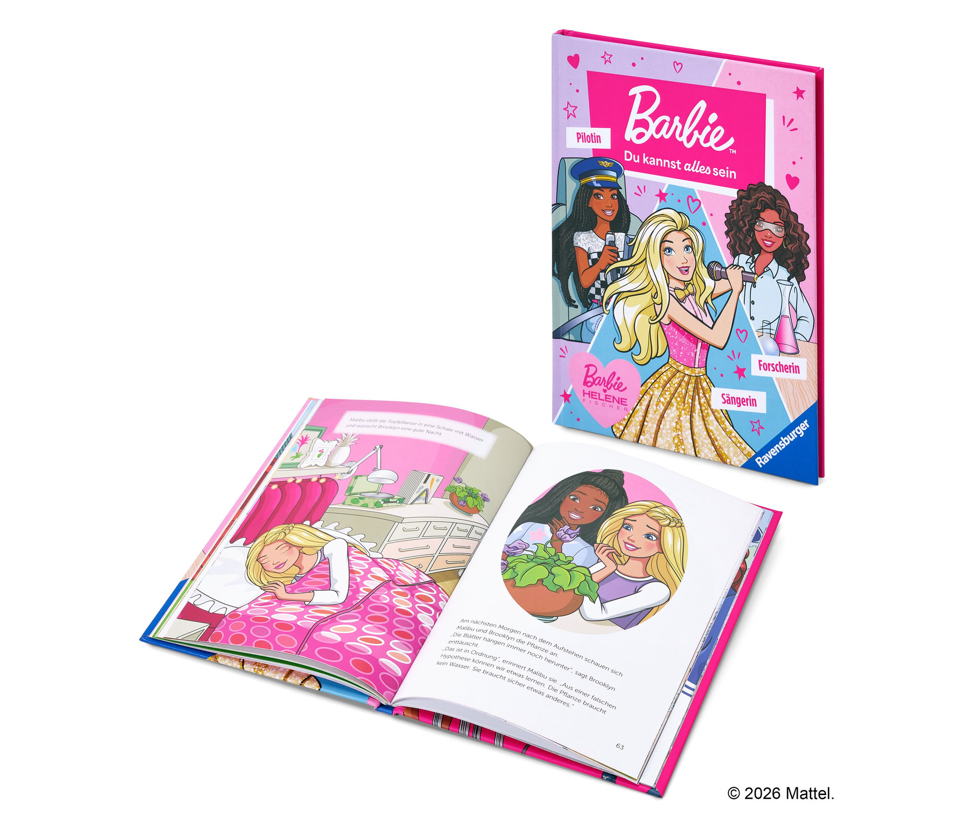 Tchibo - Barbie loves Helene Fischer Buch »Barbie – du kannst alles sein«