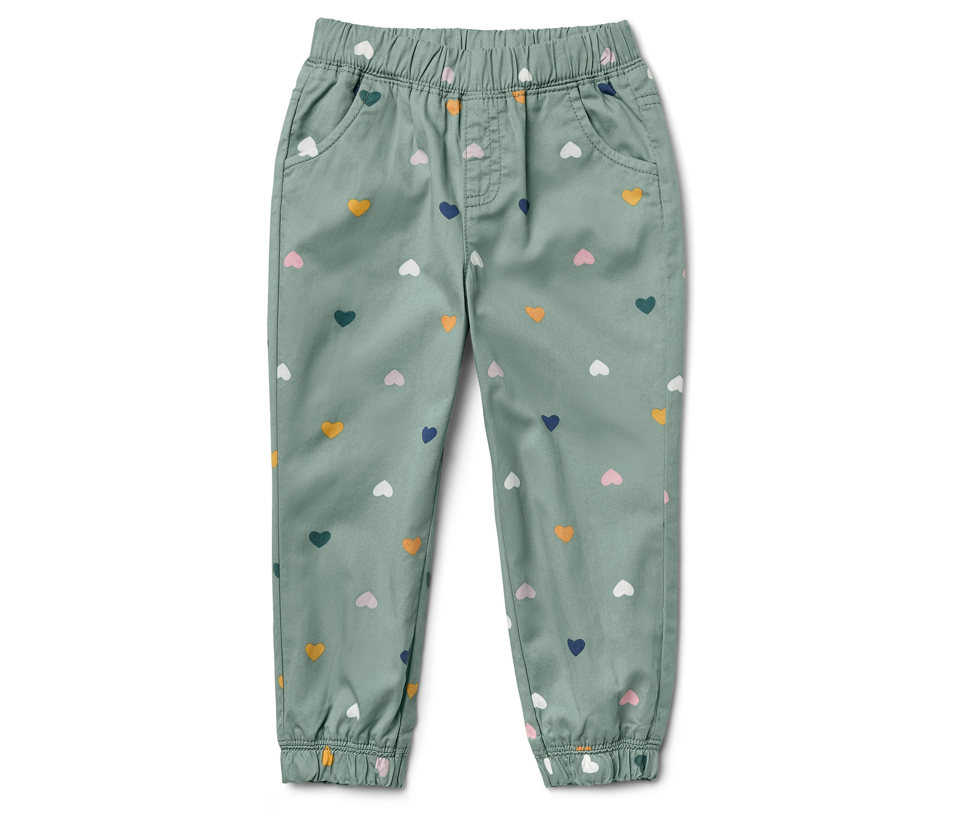 Tchibo - Kinder-Pull on pants ‒ Fit »Ella« - Kinder - Gr. 122/128 - grün