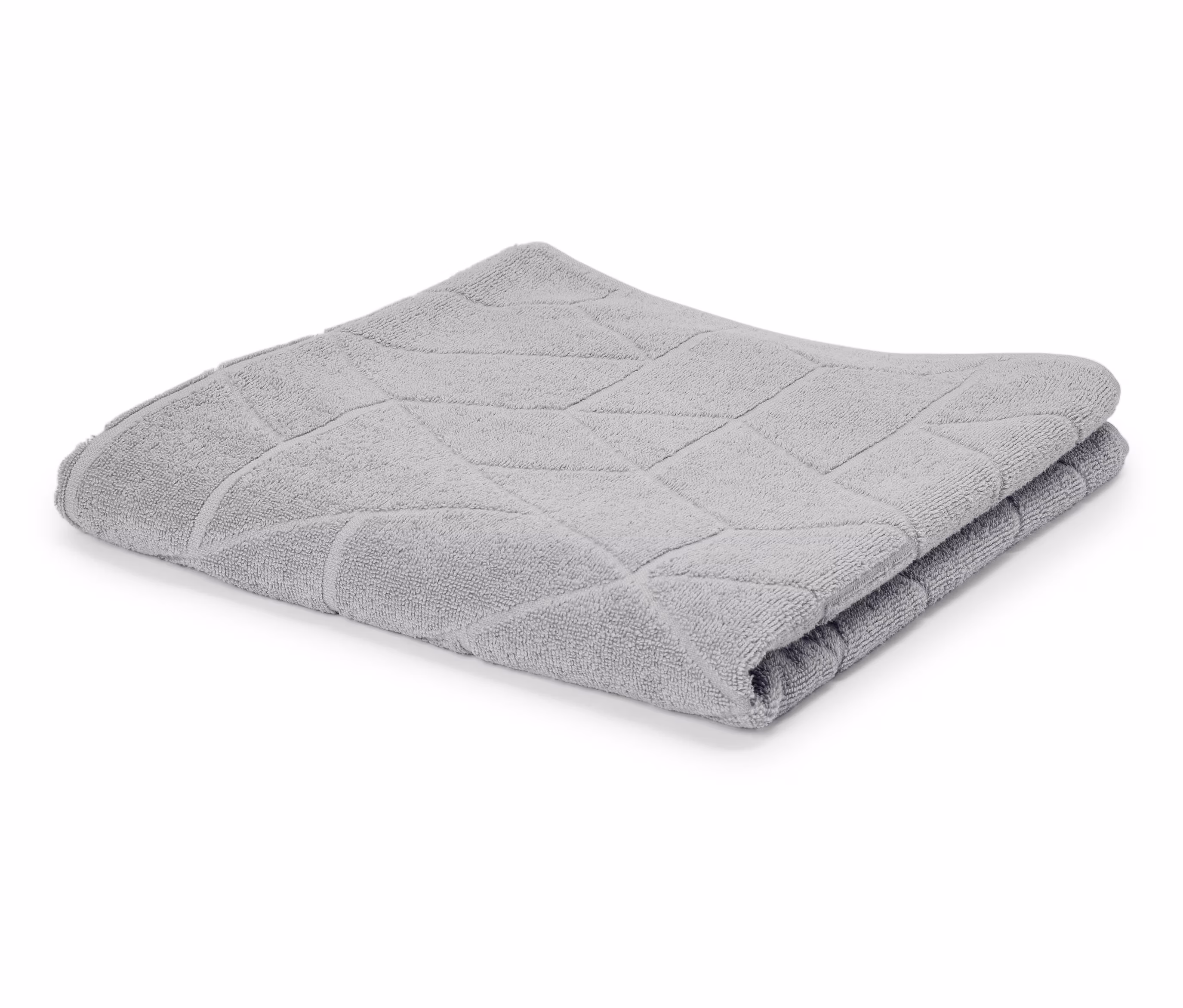 Tchibo - Jacquard-Badetuch - grau