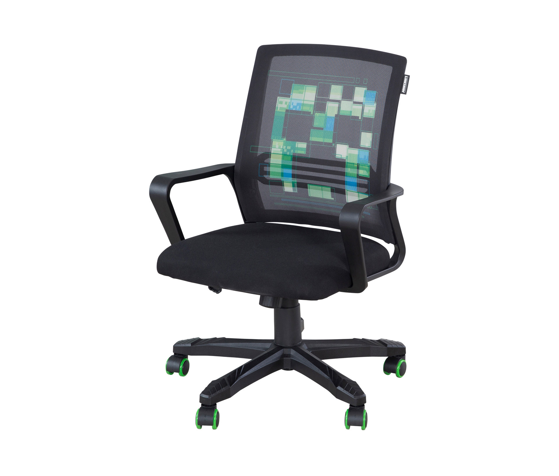 roba Minecraft Gaming-Stuhl - 63x60x86cm - schwarz -