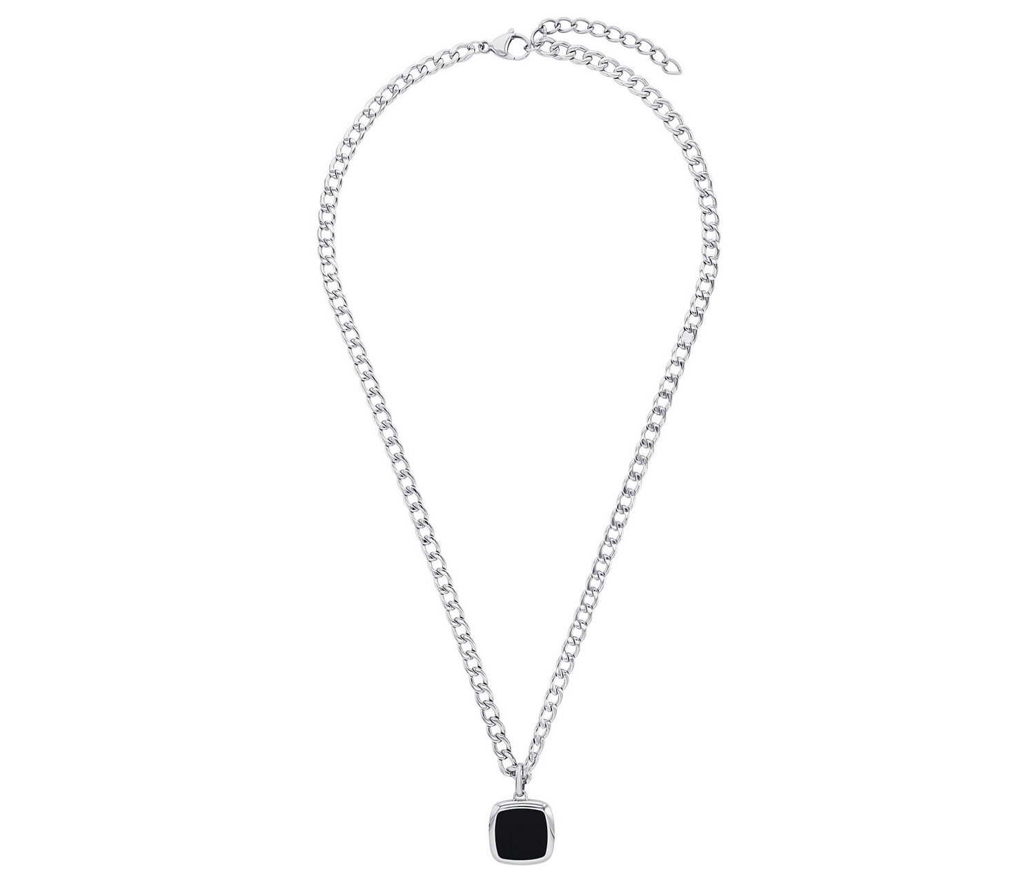 Tchibo - Amor Unisex-Halsschmuck »Panzer« - silber