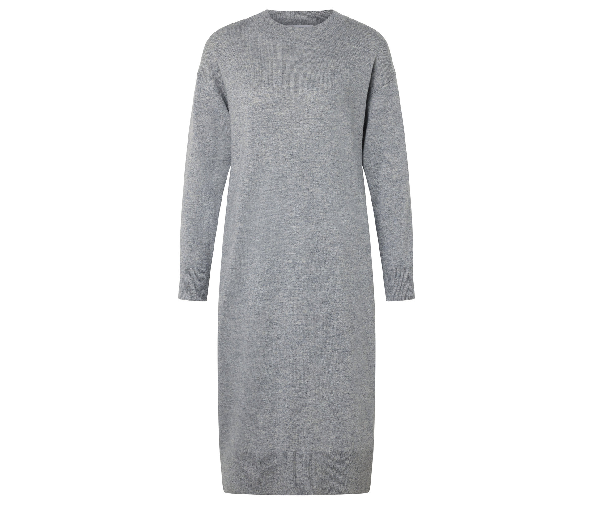 Tchibo - Strickkleid mit Cashmere - Damen - Gr. S - grau