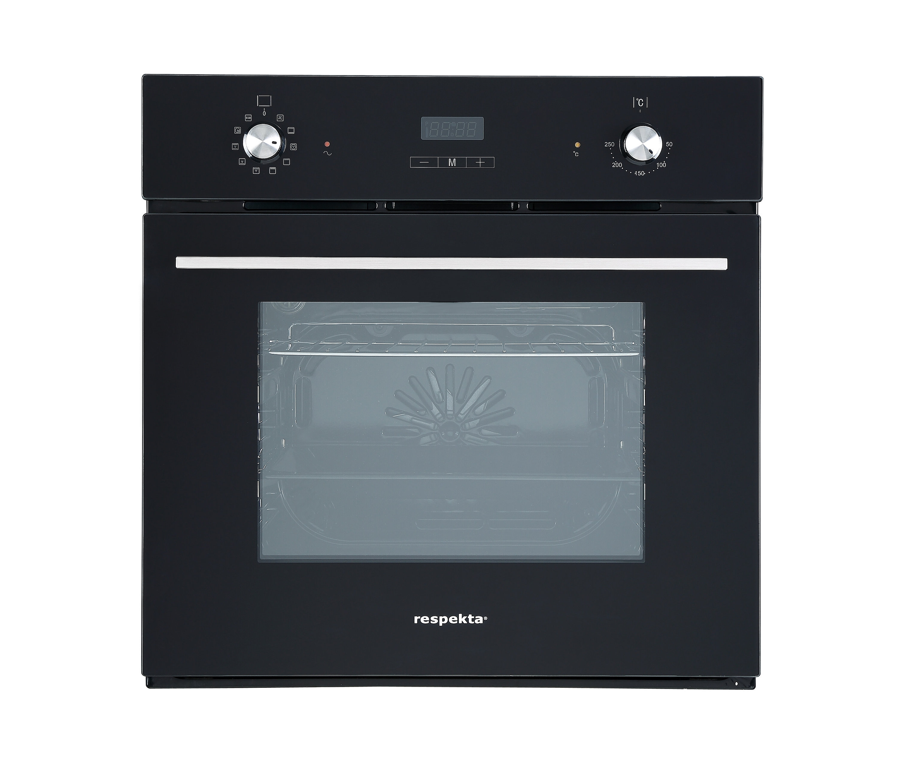 Respekta®-Backofen »Digi8Glaspp« - silber