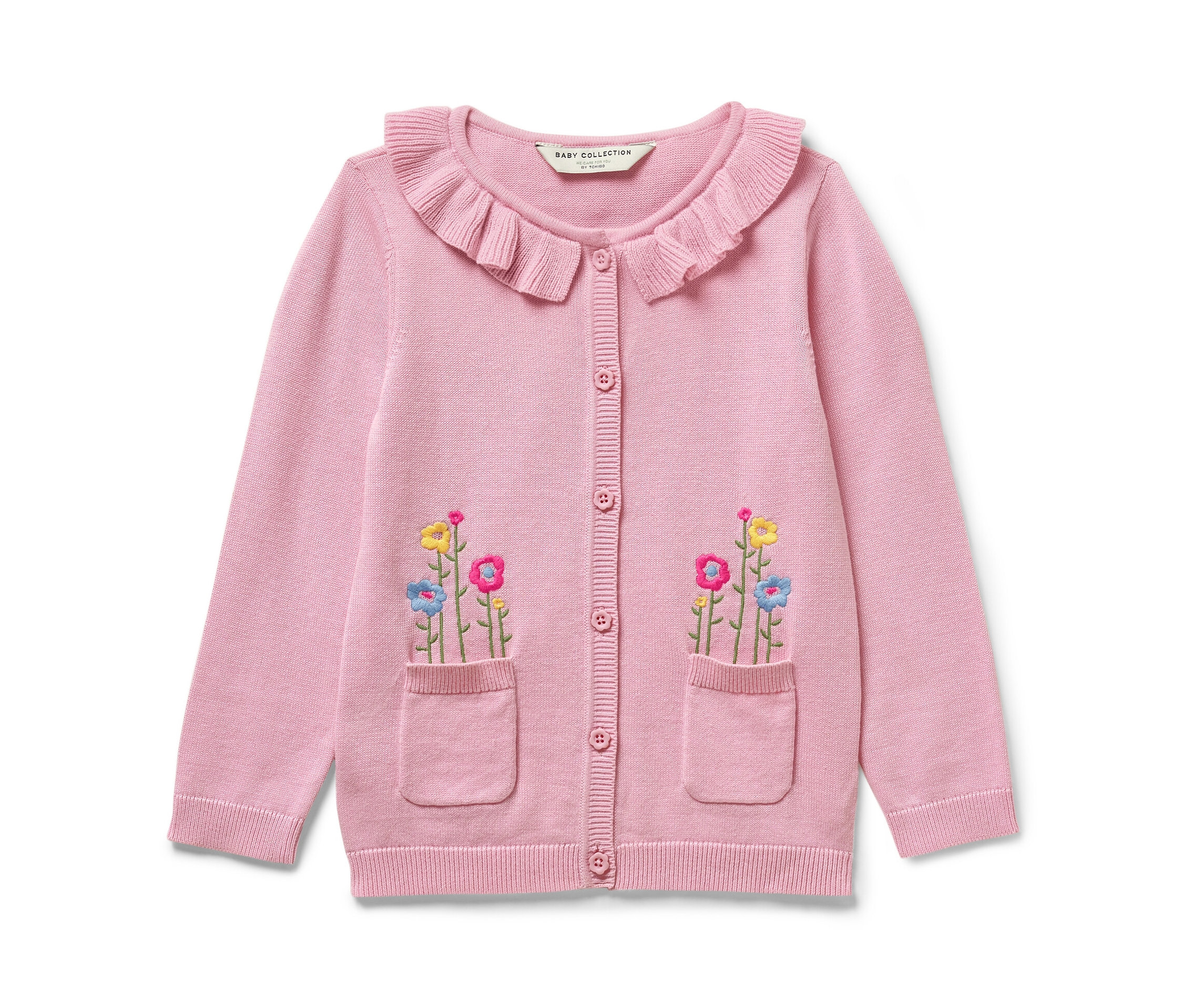 Tchibo - Baby-Strickjacke - Baby - Gr. 74/80 - rosa