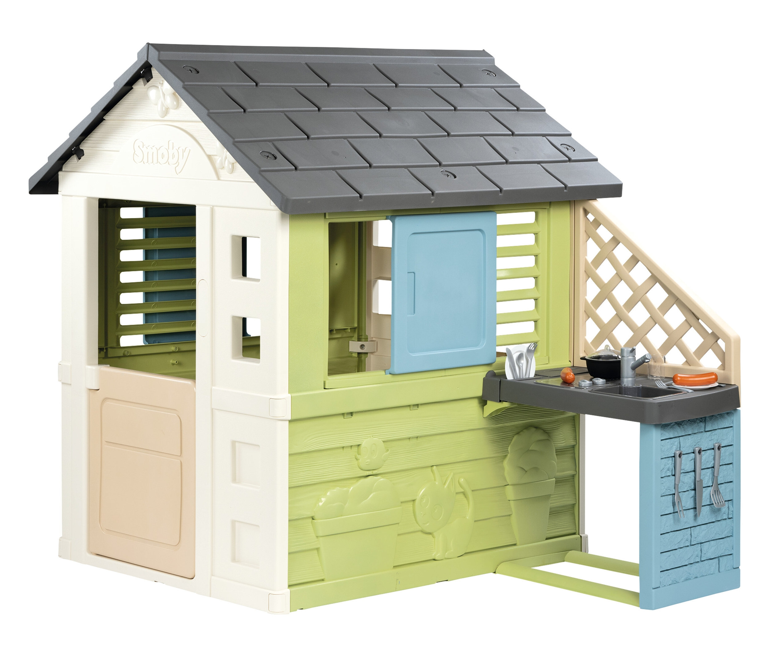 Tchibo - Smoby Life Spielhaus »Pretty« mit Küche