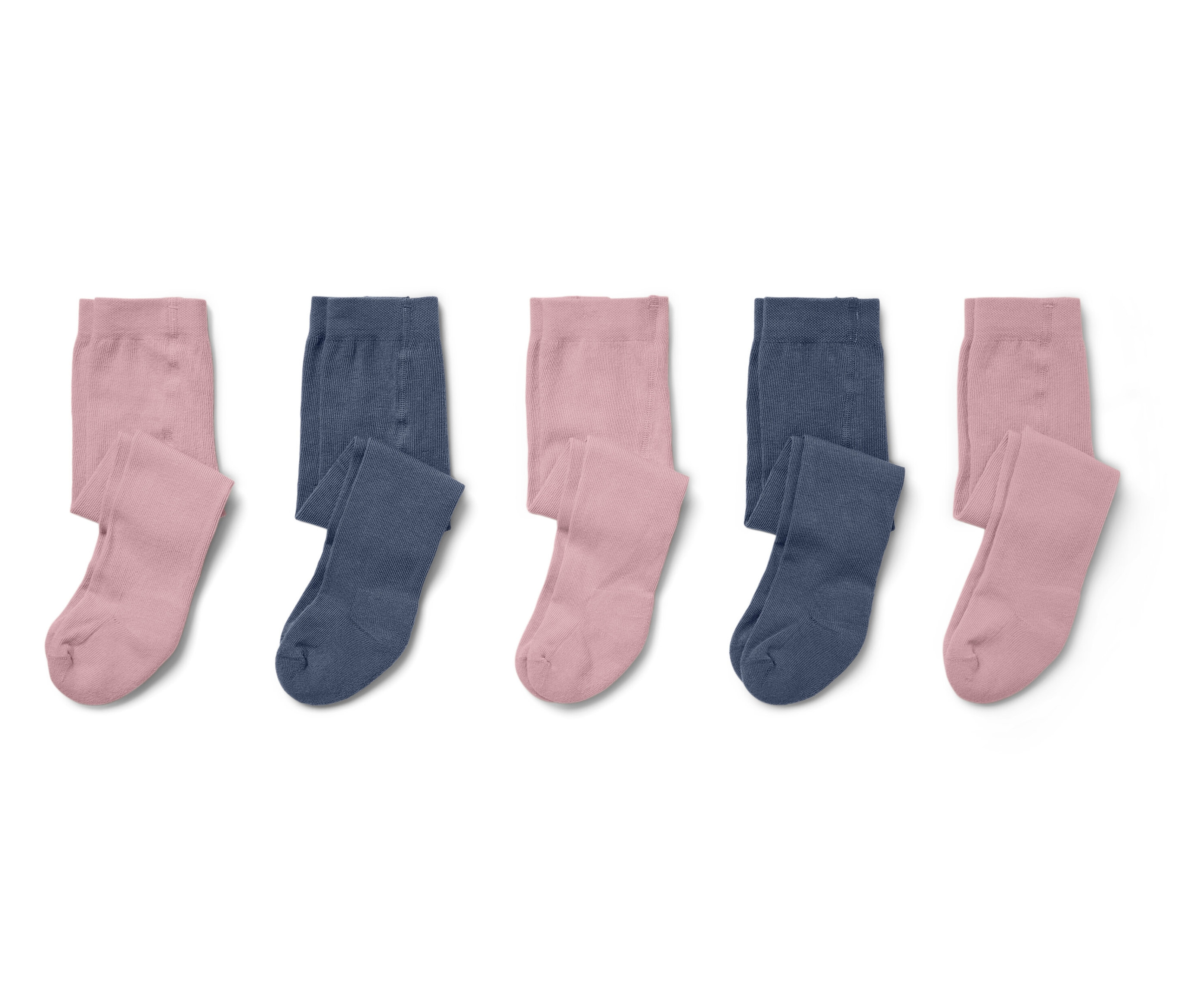 Tchibo - 5 Paar Kinder-Strumpfhosen - Baby - Gr. 98/104 - dunkelblau