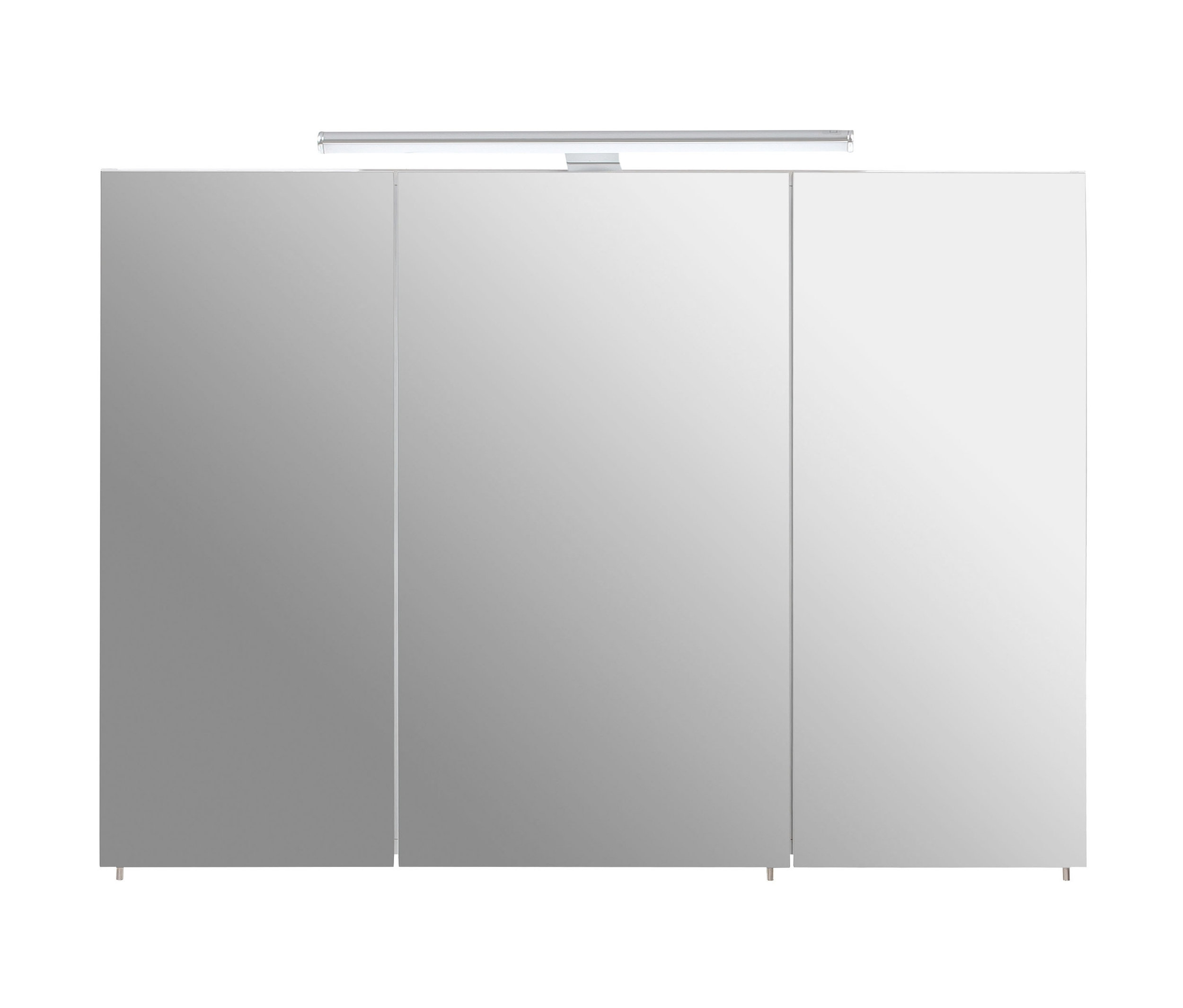 Tchibo - Spiegelschrank »Runa SPS Irene 1000.1« - 100x16x75cm - weiß - Holz / Metall / Glas