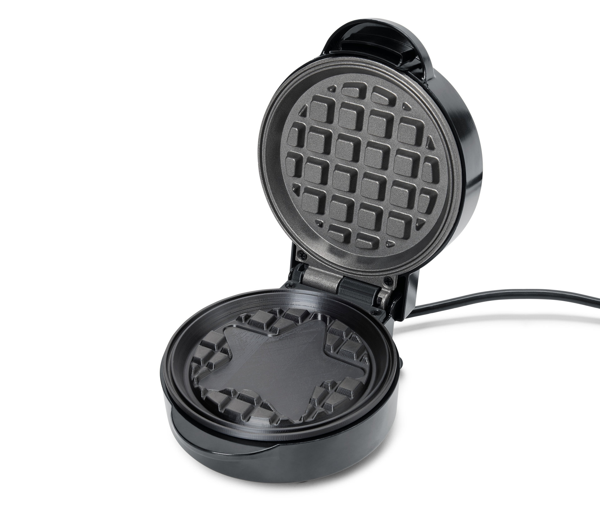Tchibo - Mini-Waffeleisen - schwarz