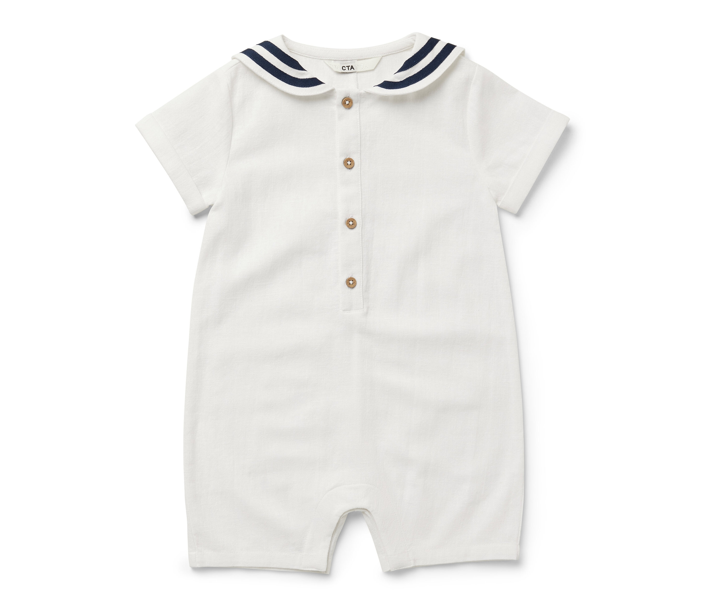 Tchibo - Baby-Matrosen-Strampler - Herren - Gr. 86/92 - dunkelblau/gestreift