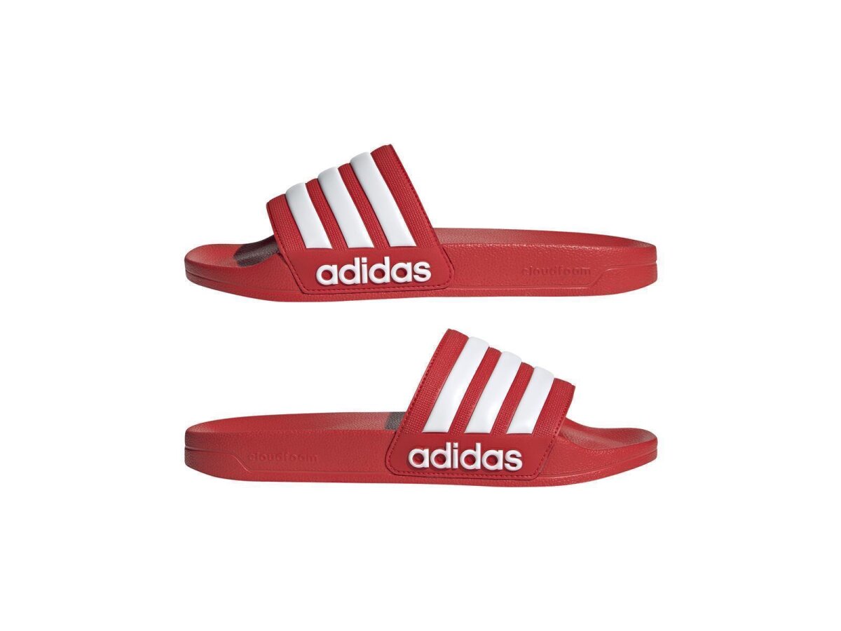 adidas ADILETTE SHOWER VIVRED/FTWWHT/VIVRED 46