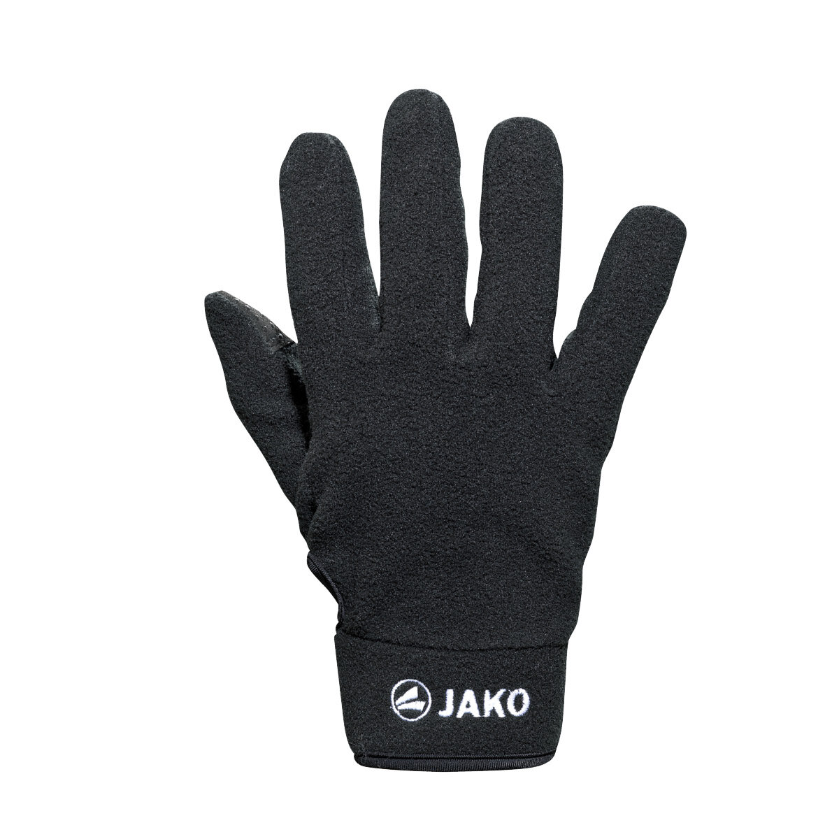 JAKO Feldspielerhandschuhe Fleece 8 Schwarz