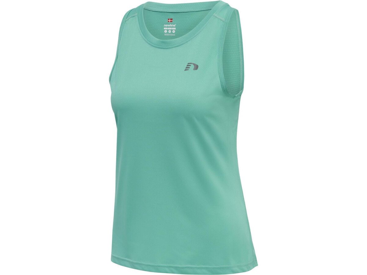 Hummel WOMEN RUNNING SINGLET BLUE TURQUOISE XL
