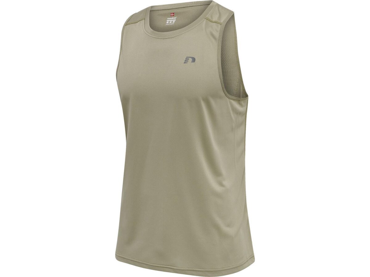 Hummel MEN RUNNING SINGLET Braun Größe S