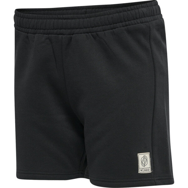 Hummel hmlGG12 SWEAT SHORTS WOMAN - BLACK - M