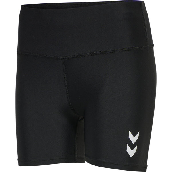 Hummel hmlTE TOLA HW TIGHT SHORTS - BLACK - XL