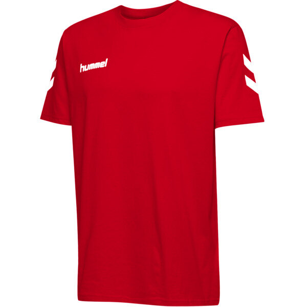 HMLGO COTTON T-SHIRT S/S - TRUE RED - XL