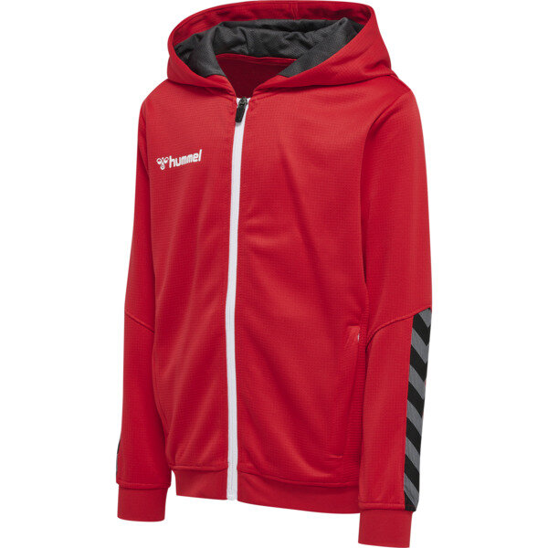 Hummel hmlAUTHENTIC KIDS POLY ZIP HOODIE - TRUE RED - 152