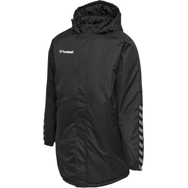 Hummel hmlAUTHENTIC BENCH JACKET - BLACK/WHITE - M