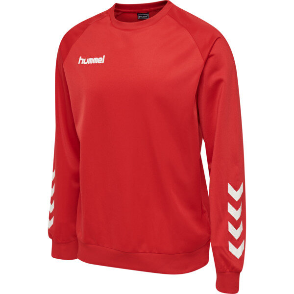 hmlPROMO POLY SWEATSHIRT - TRUE RED - XL
