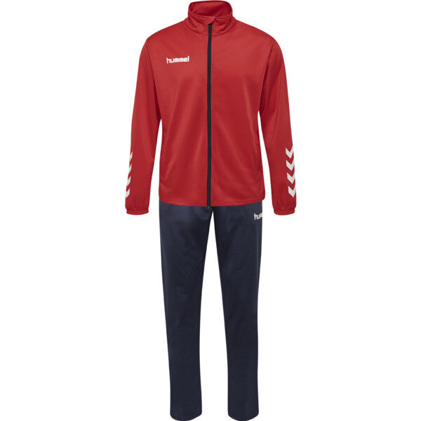 Hummel hmlPROMO POLY SUIT TRUE RED/MARINE M