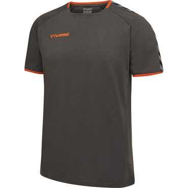 Hummel hmlAUTHENTIC TRAINING TEE - ASPHALT - XL