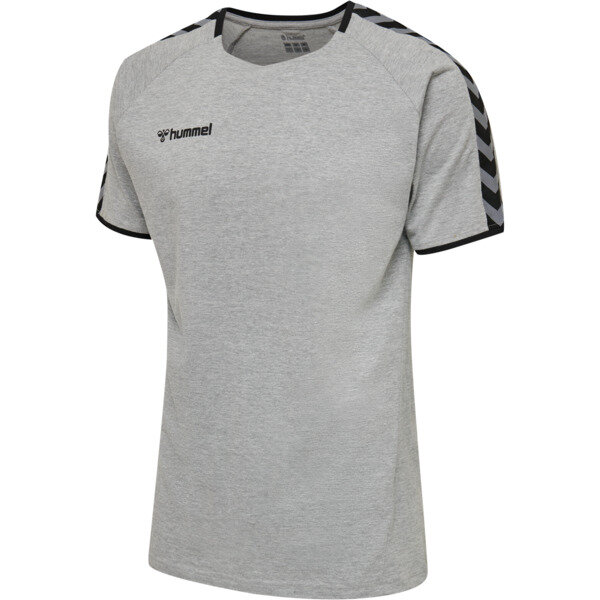 Hummel hmlAUTHENTIC TRAINING TEE - GREY MELANGE - 2XL