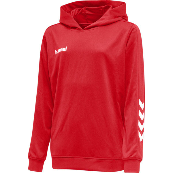 Hummel hmlPROMO POLY HOODIE - TRUE RED - 2XL