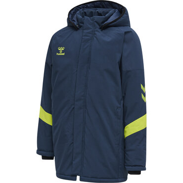 Hummel hmlLEAD BENCH JACKET KIDS - DARK DENIM - 140