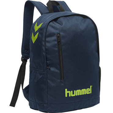 Hummel CORE BACK PACK DARK DENIM/LIME PUNCH ONE