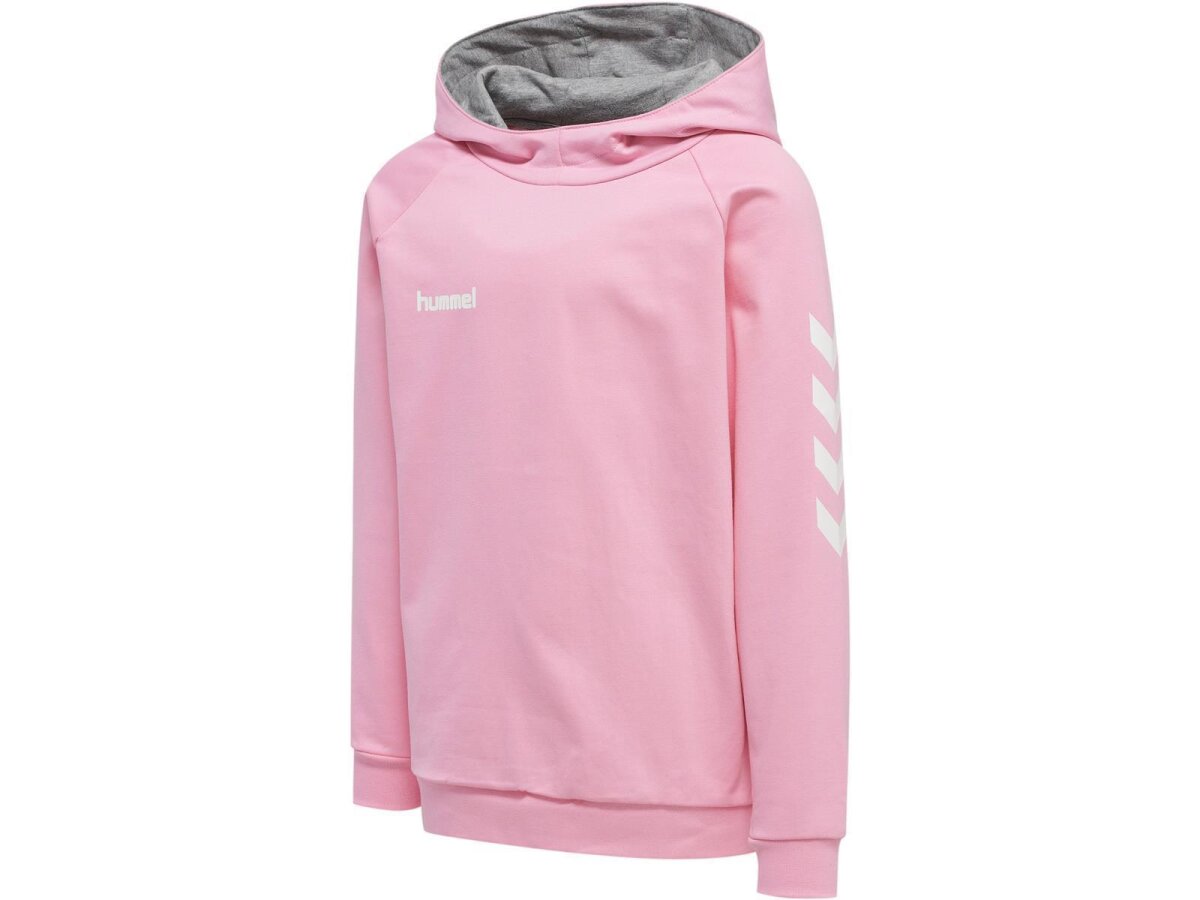 HMLGO KIDS COTTON HOODIE - COTTON CANDY - 140