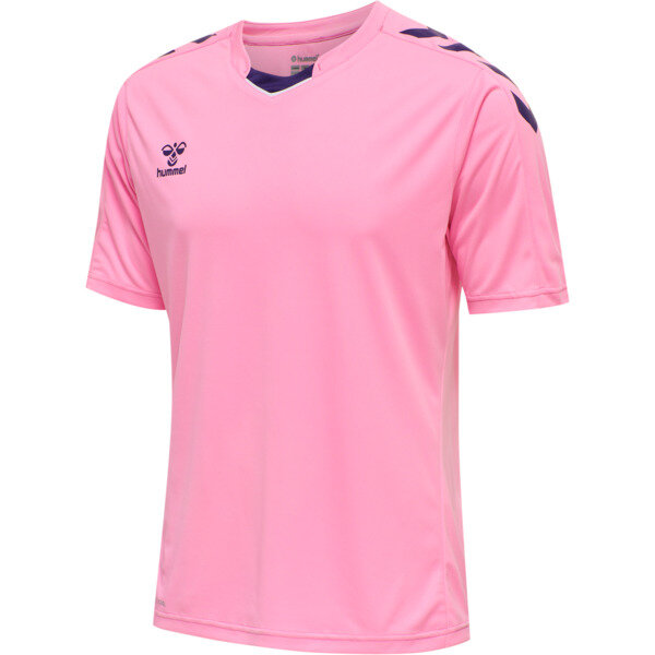 Hummel hmlCORE XK POLY JERSEY S/S - COTTON CANDY - S