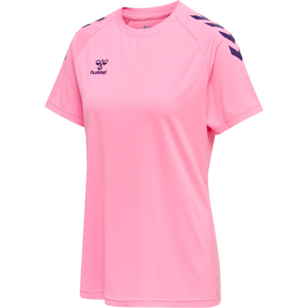 Hummel hmlCORE XK CORE POLY T-SHIRT S/S WOMAN - COTTON CANDY - XS