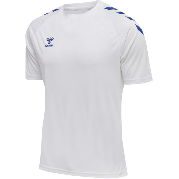 Hummel hmlCORE XK CORE POLY T-SHIRT S/S Herren WHITE/TRUE BLUE 3XL