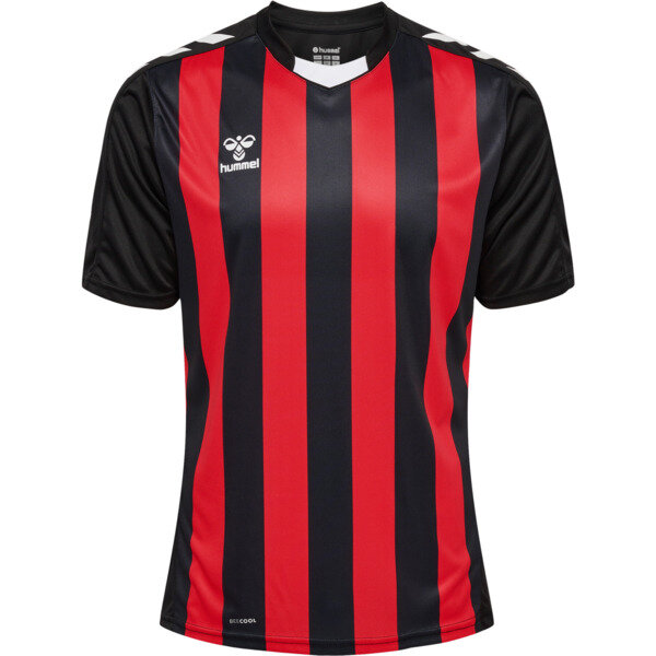 Hummel hmlCore XK Striped Trikot Herren BLACK/TRUE RED XL