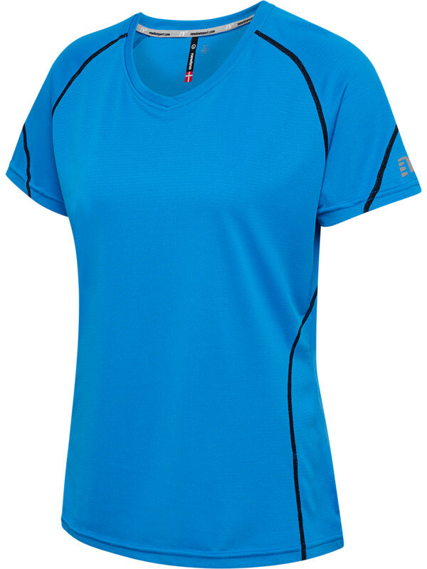 Hummel BASE COOLSKIN TEE LIMOGES BLUE/SILVER M
