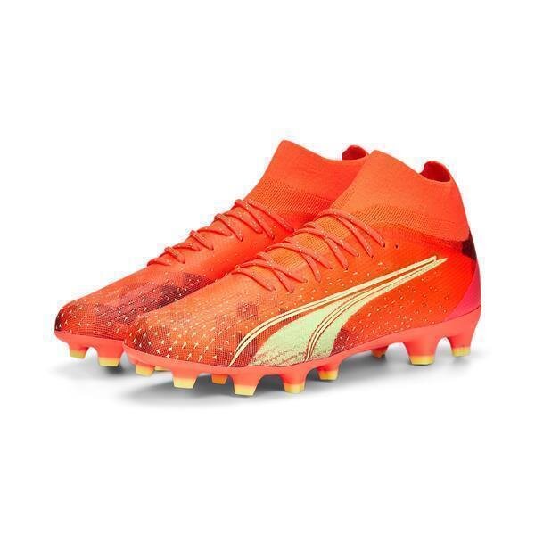 Puma Ultra Pro FG/AG Fussballschuhe Herren coral-fizzy light-black 44,5
