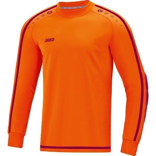 JAKO TW-Trikot Striker 2.0 Neonorange/Weinrot 176