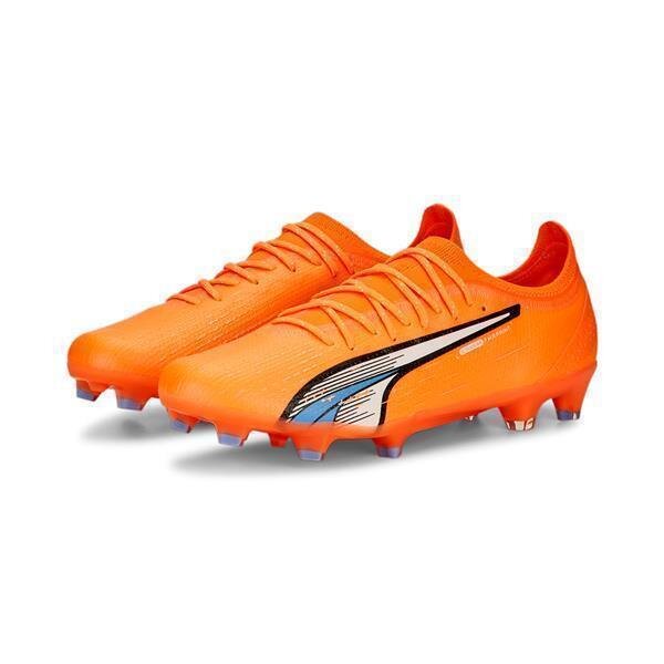 Puma Ultra Ultimate FG/AG Fussballschuhe orange-puma white-blue 46