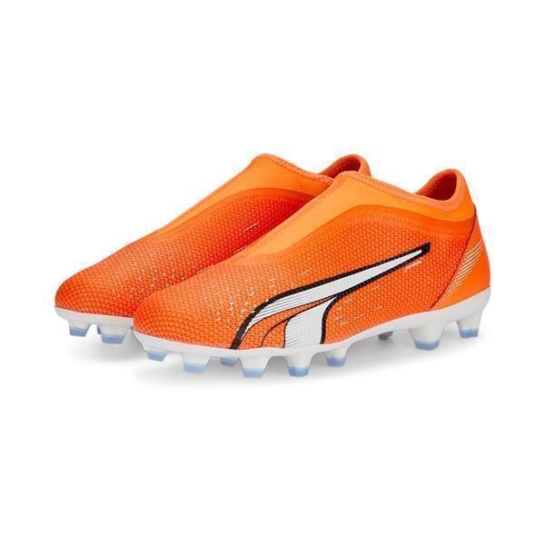 Puma Ultra Match LL FG/AG Junior Fussballschuhe ultra orange/puma white/blueglimmer 34,5